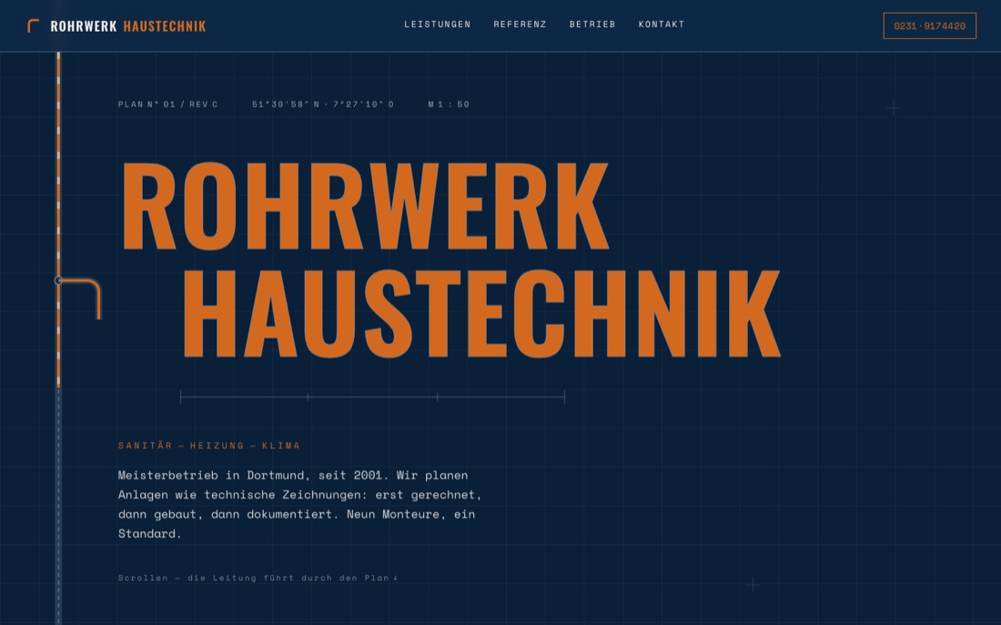 Template Rohrwerk Haustechnik